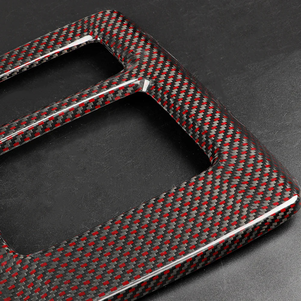 Carbon Fiber Gear Shift Panel Cover Trim - Honda Civic 11th Type R FL5 (LHD)