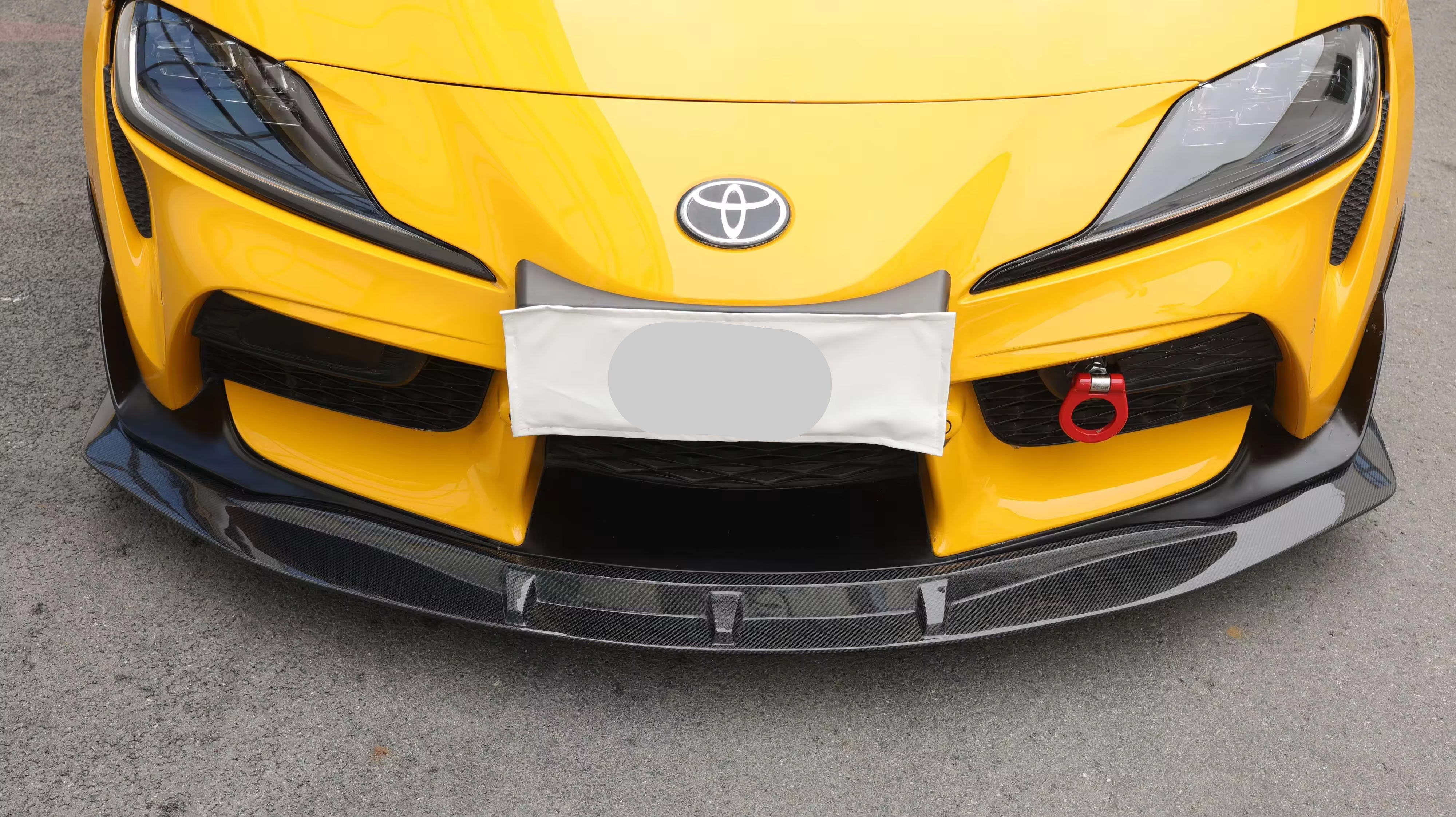 Carbon Fiber TCI Front Lip Splitter - Toyota Supra A90 MK5