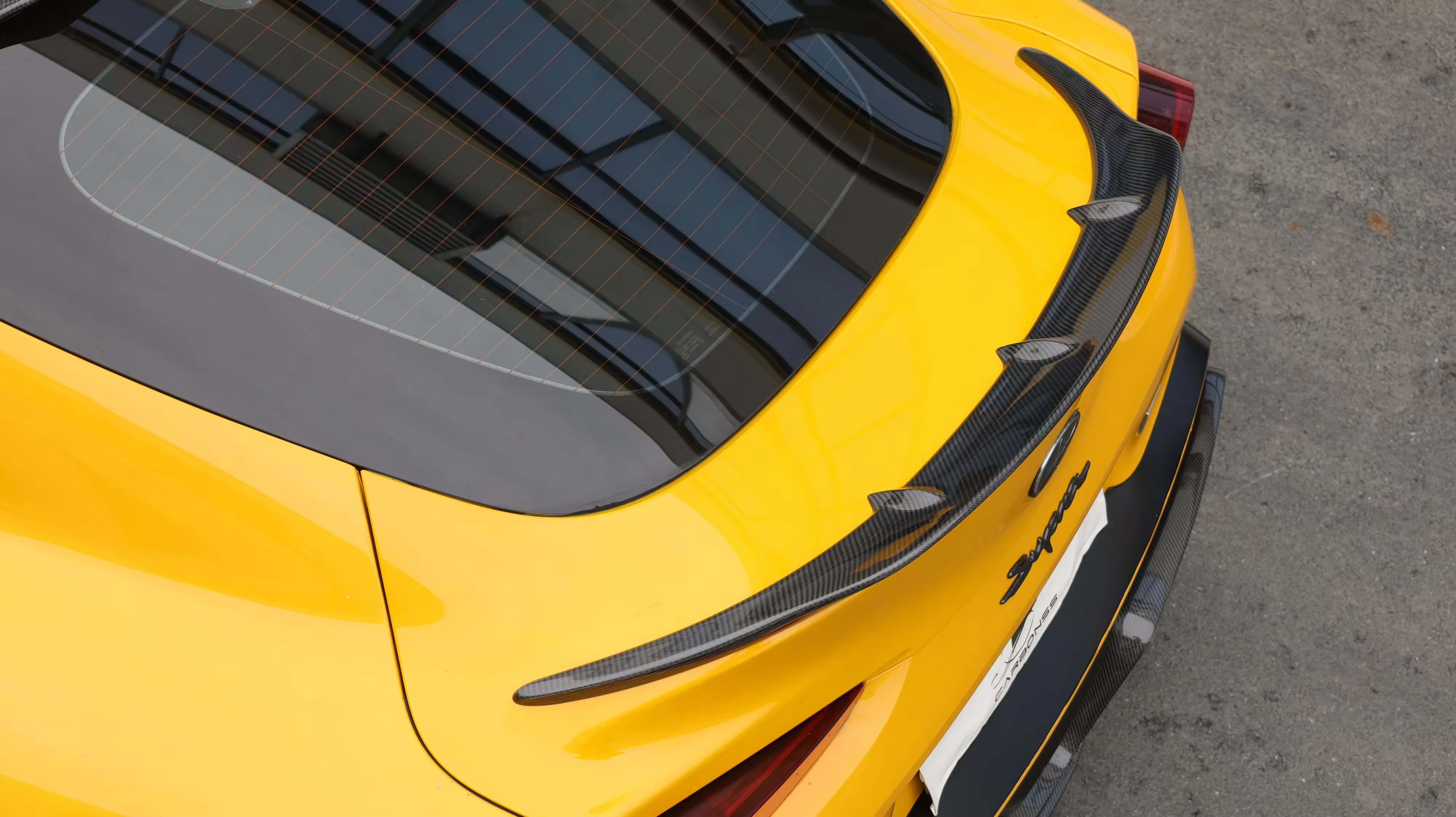 Carbon Fiber TCI Rear Trunk Spoiler -Toyota GR Supra A90 MK5