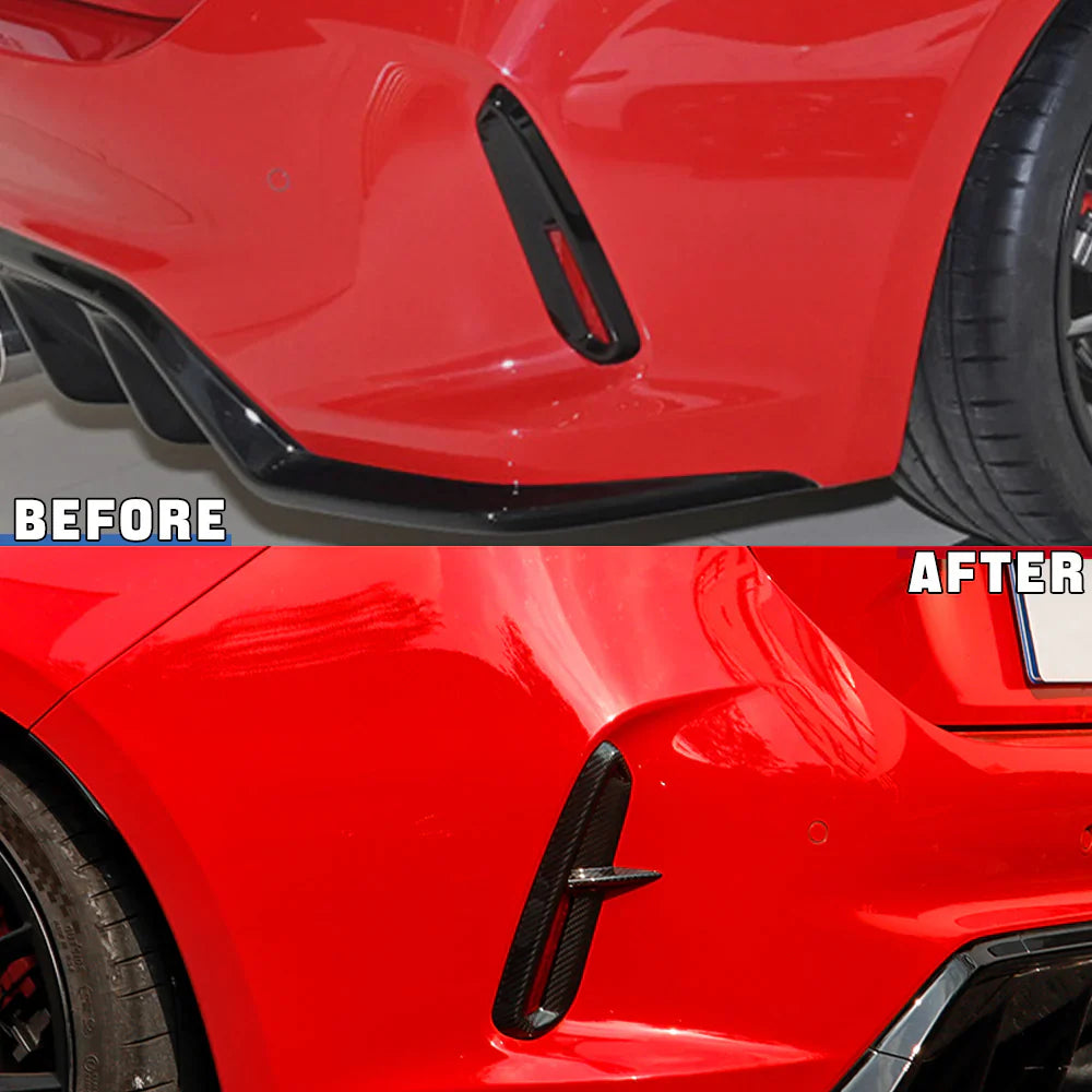 Carbon Fiber Rear Bumper Trim -  Honda 11th Civic Type R FL5