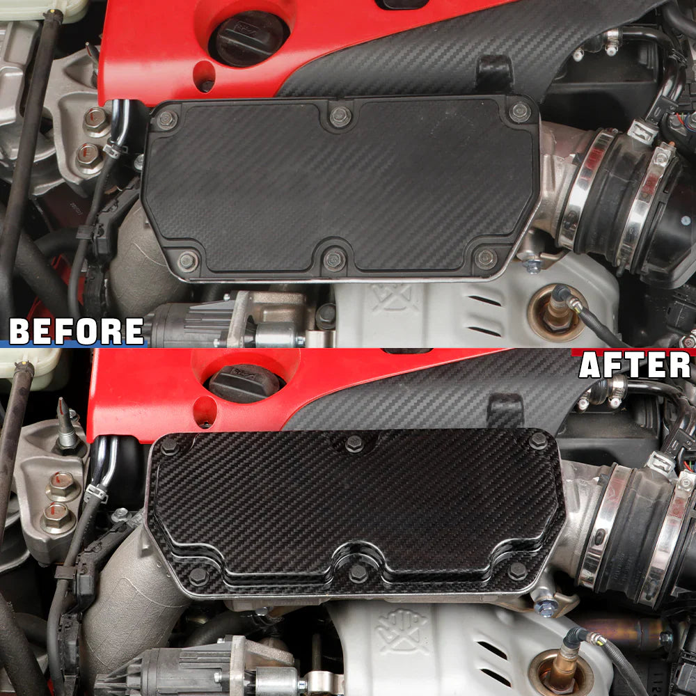 Carbon Fiber Turbo Air Intake Cover For 11th Civic Type R FL5 2023+