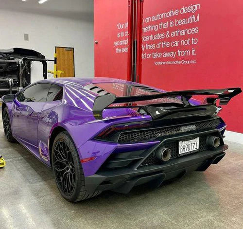 Carbon Fiber STO Wing With Base Panel - Lamborghini Huracan