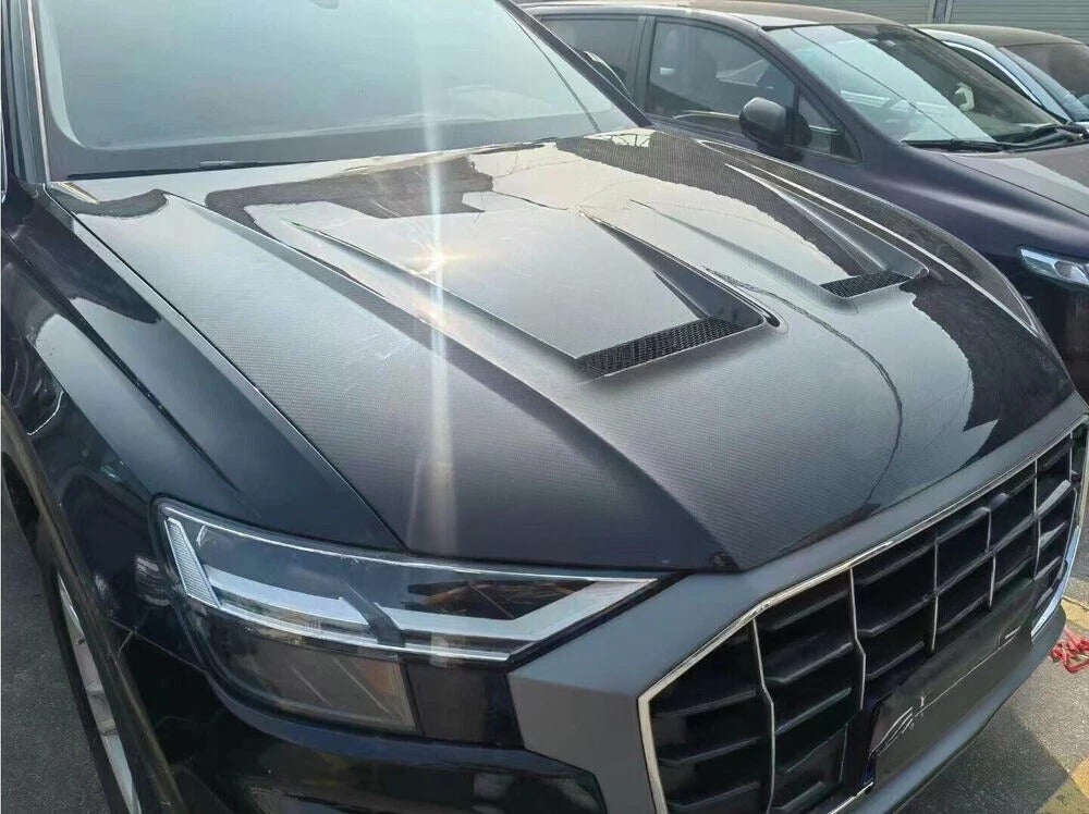 Audi Q8/SQ8/RSQ8 Carbon Fiber Artisan Vented Hood