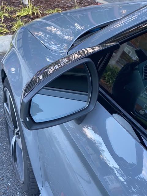 Audi Carbon Fiber M Style Mirror Caps A3/S3/RS3
