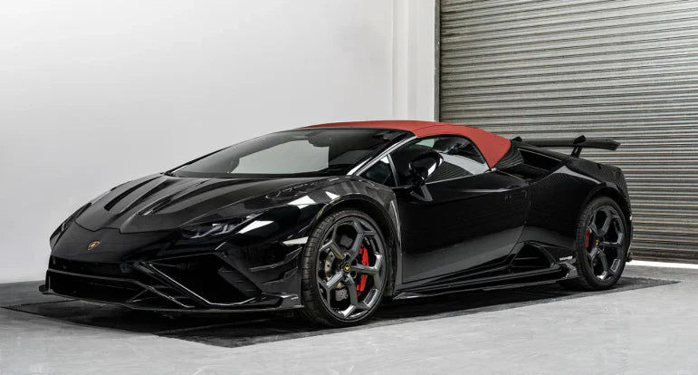 Paktechz Dry Carbon Fiber Vented Front Fenders - Lamborghini Huracan LP580 LP610 EVO