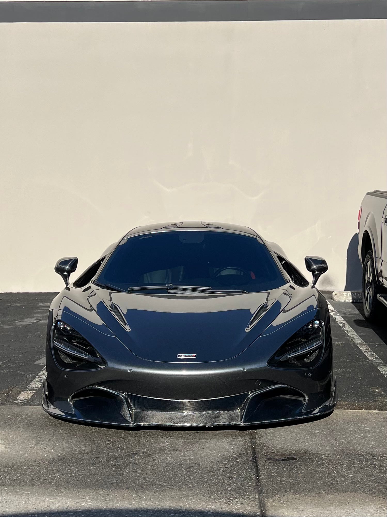 McLaren 720s Carbon Fiber AP Front Lip