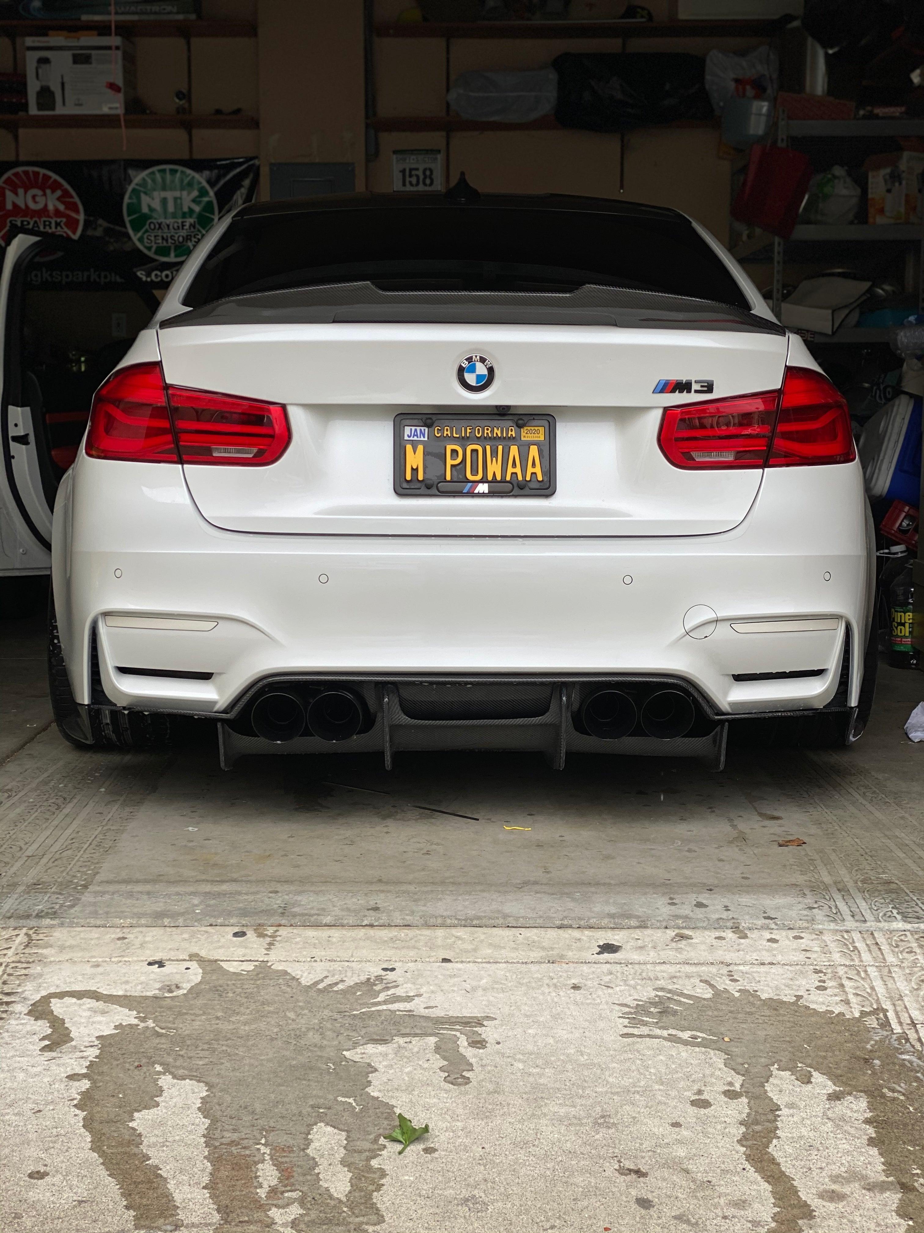 BMW F80 M3/ F82/F83 M4 Carbon Fiber Artisan Under tray Diffuser
