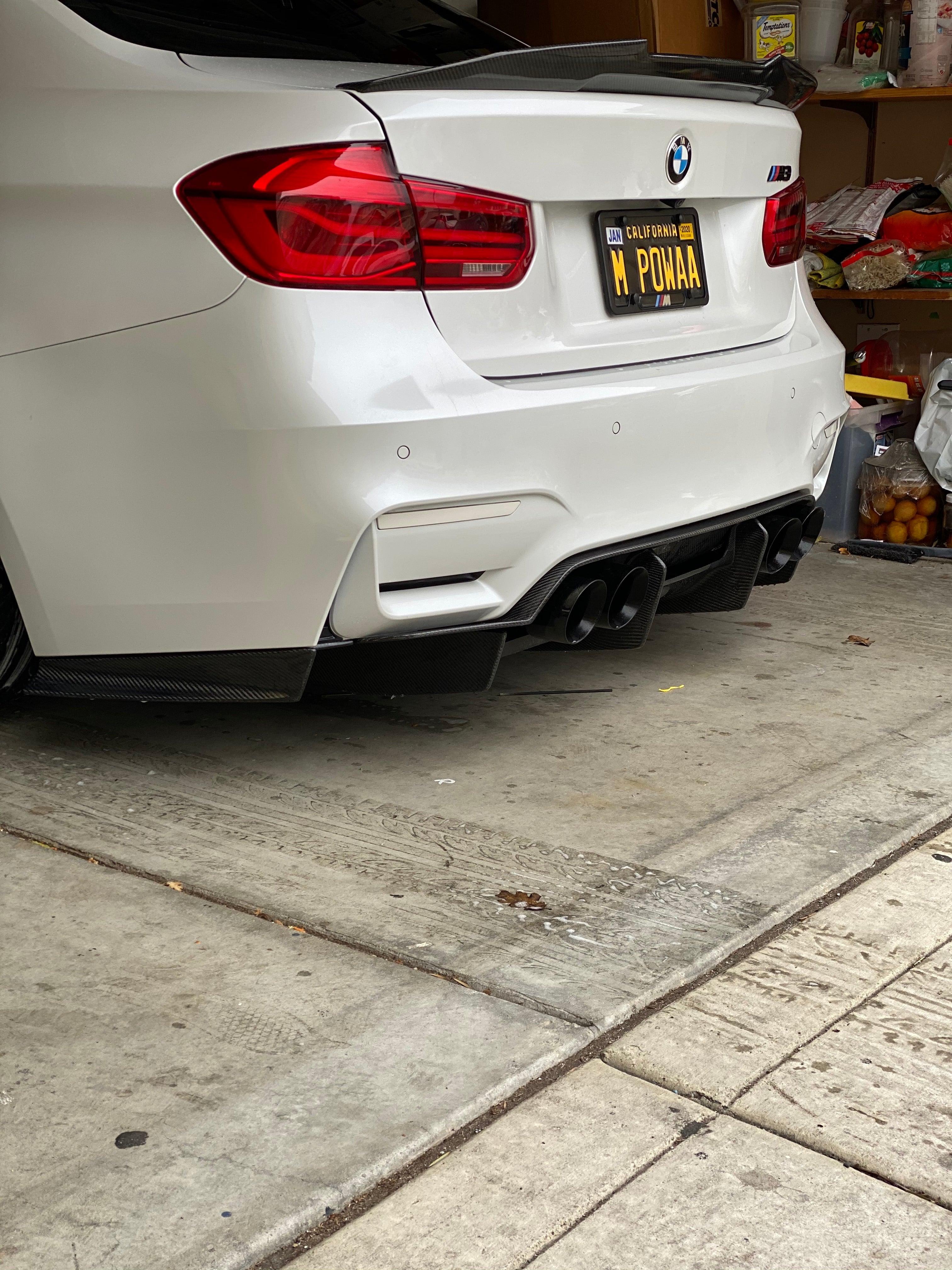 BMW F80 M3/ F82/F83 M4 Carbon Fiber Artisan Under tray Diffuser