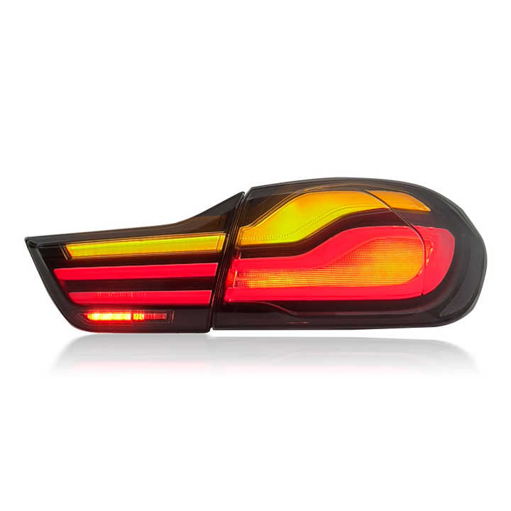 Clear LCI Style LED Tail Lights - BMW F82 / F83 M4 & F32 / F33 / F36 4 Series