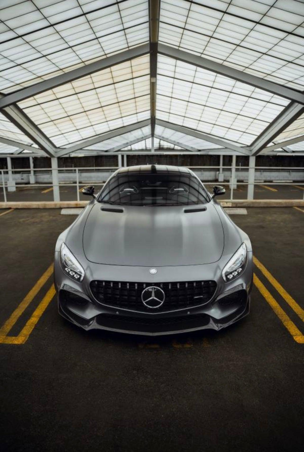 Mercedes AMG GT/GTS Carbon Fiber Front Lip With Splitter