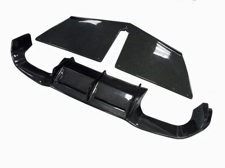 BMW M2 Carbon Fiber Rear Aggressive Rear Diffuser