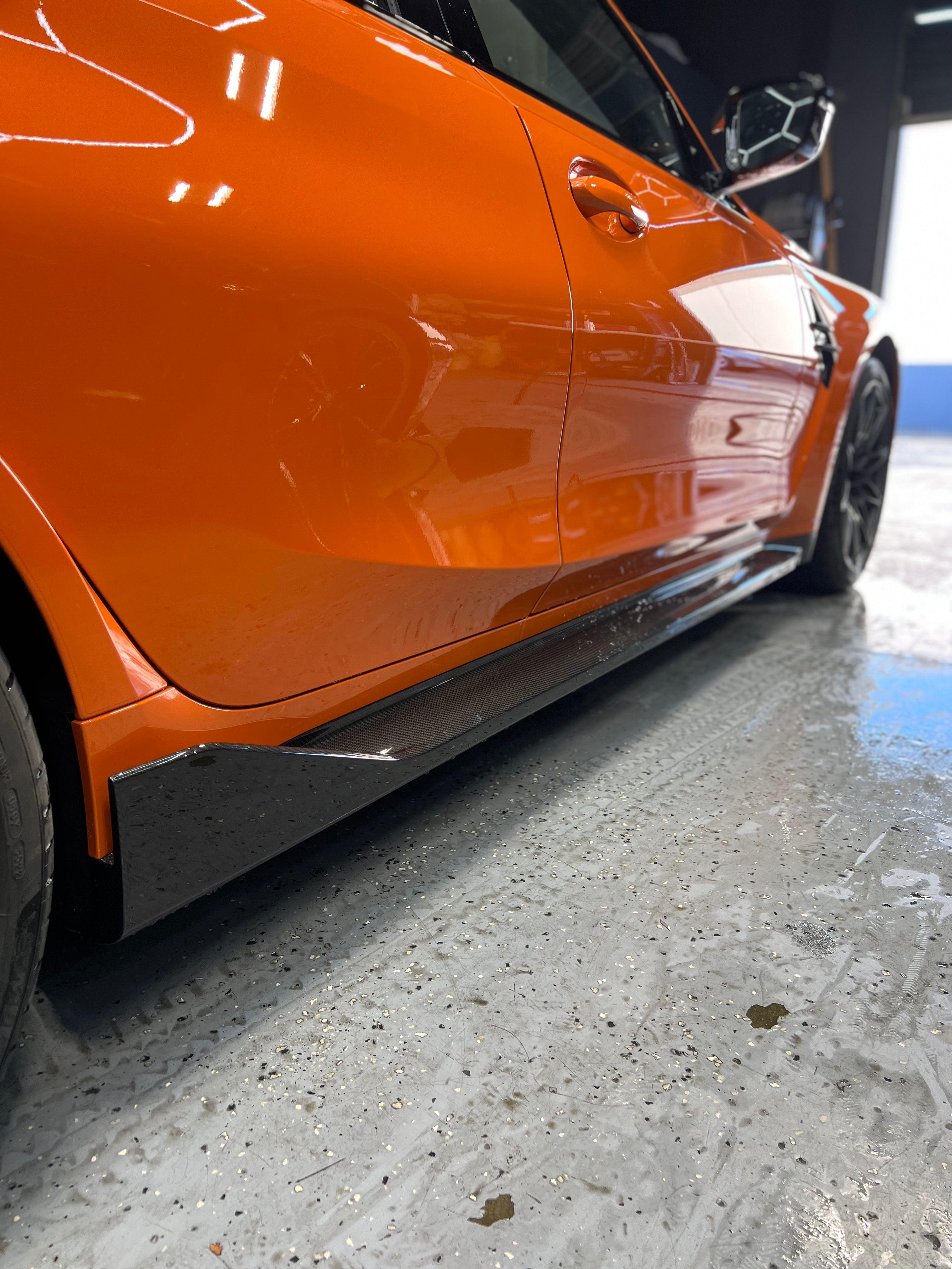 BMW G80 M3/G82/G83 M4 M-Performance Carbon Fiber Side Skirts