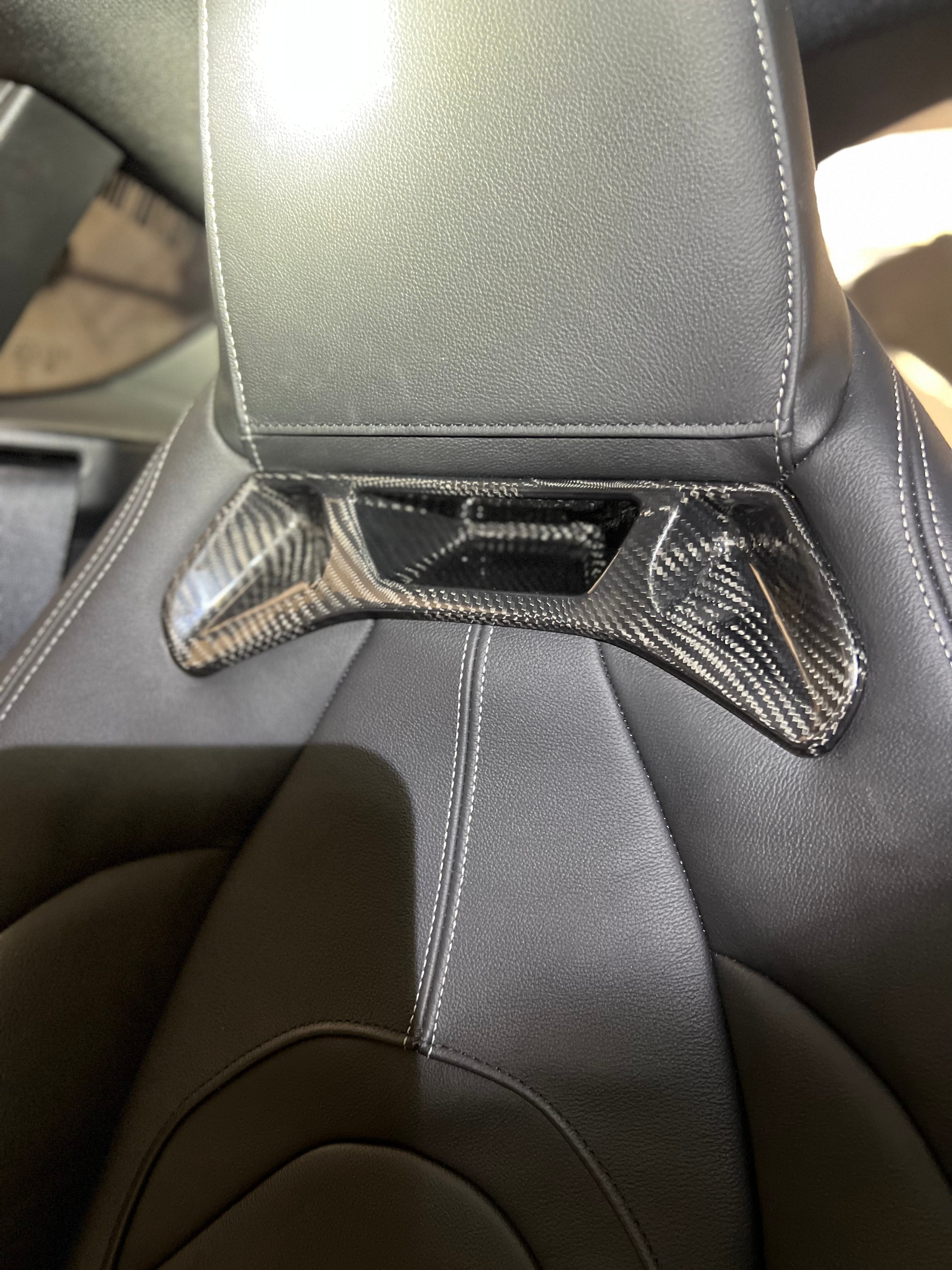 Toyota Supra MK5 Carbon Fiber Seat Trim