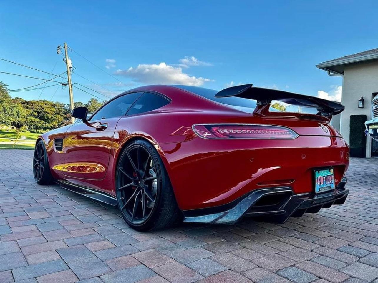 Mercedes AMG GT/GTS/GTC/GTR Carbon Fiber GTR Wing With Base Panel