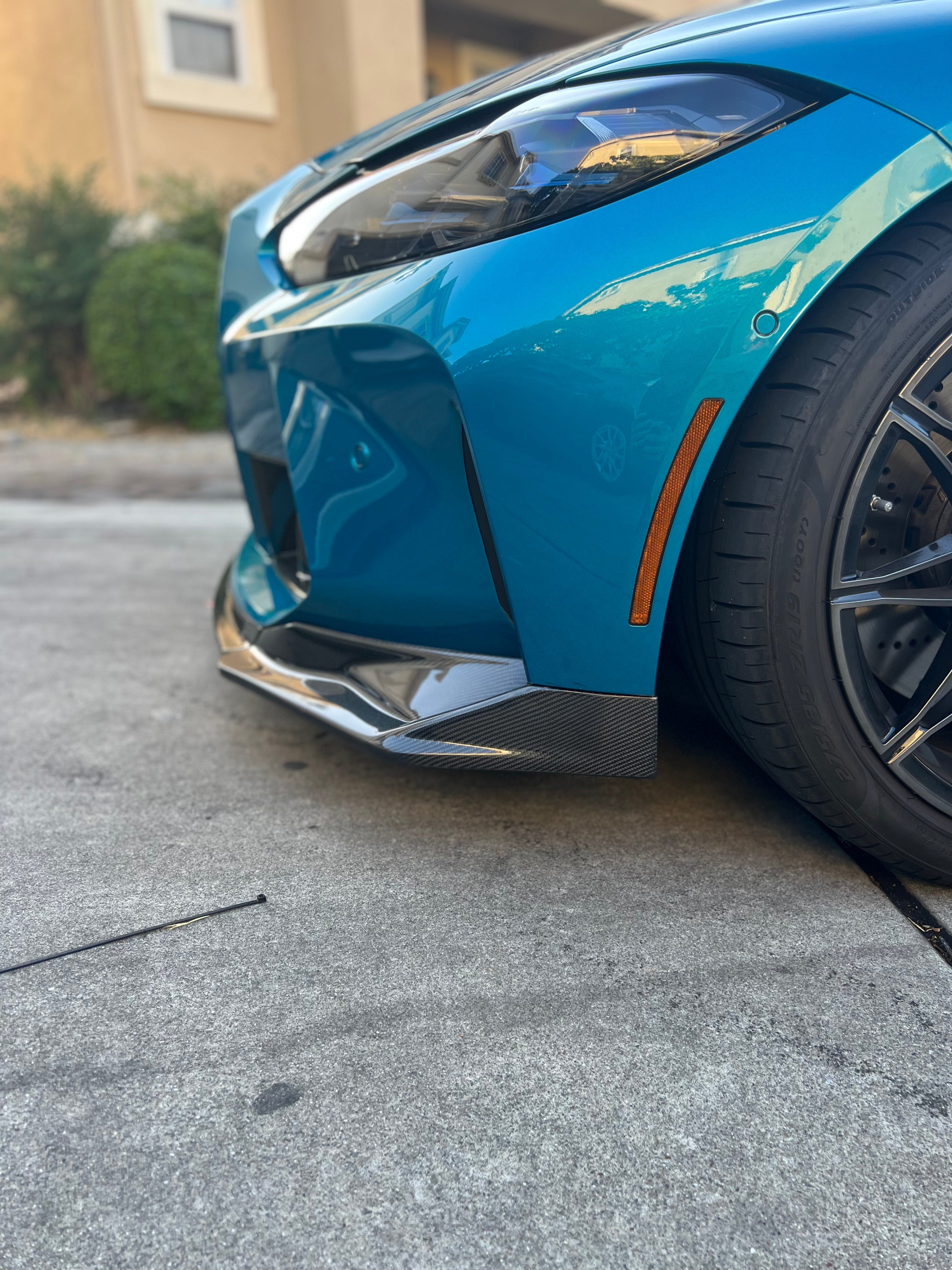 BMW G80 M3/G82/G83 M4 Carbon Fiber Artisan 3Pc Front Lip