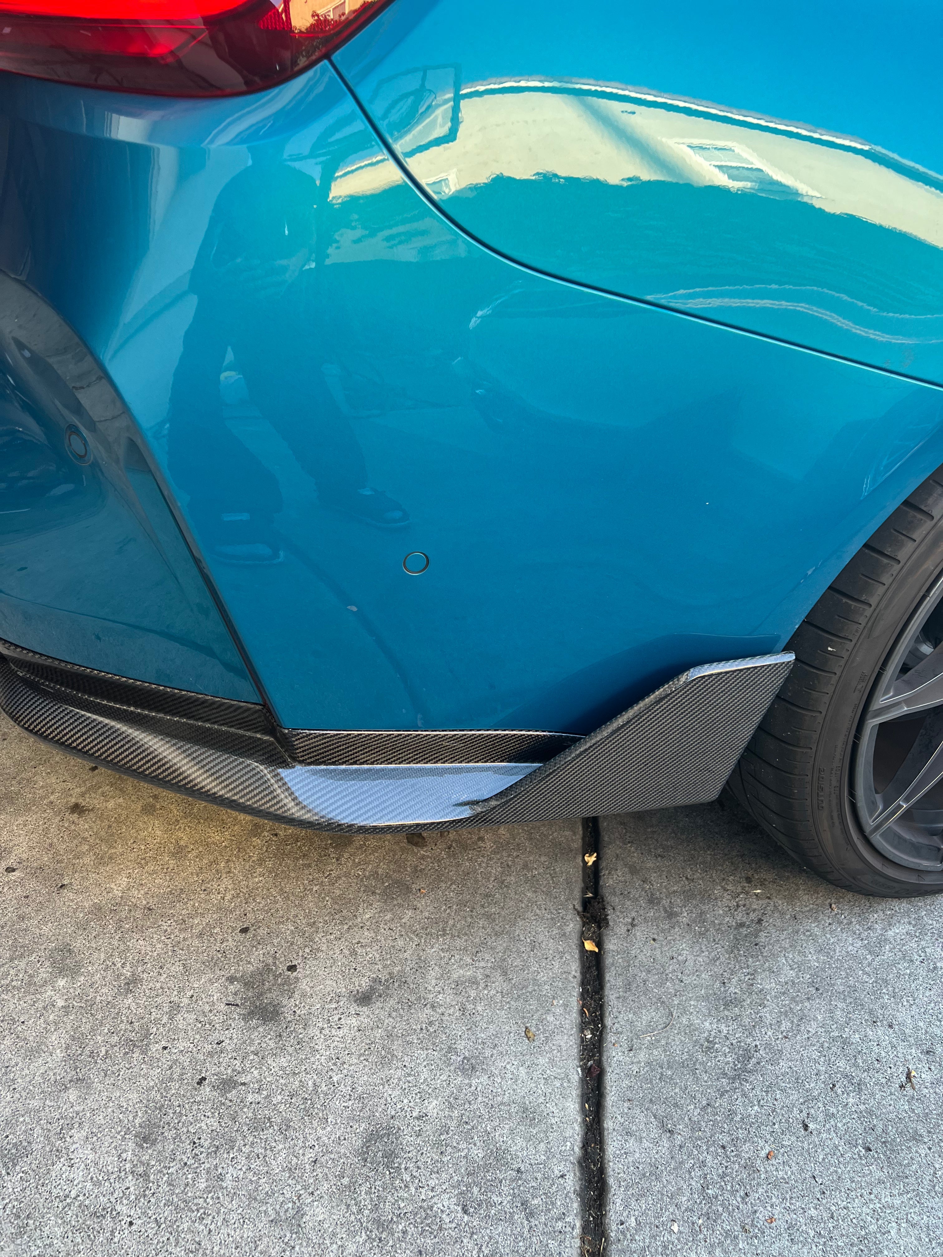 BMW G80 M3/G82/G83 M4 Carbon Fiber Rear Canard