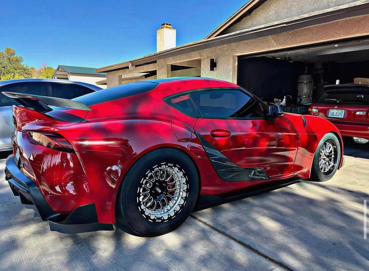 Toyota Supra Carbon Fiber Door Trim