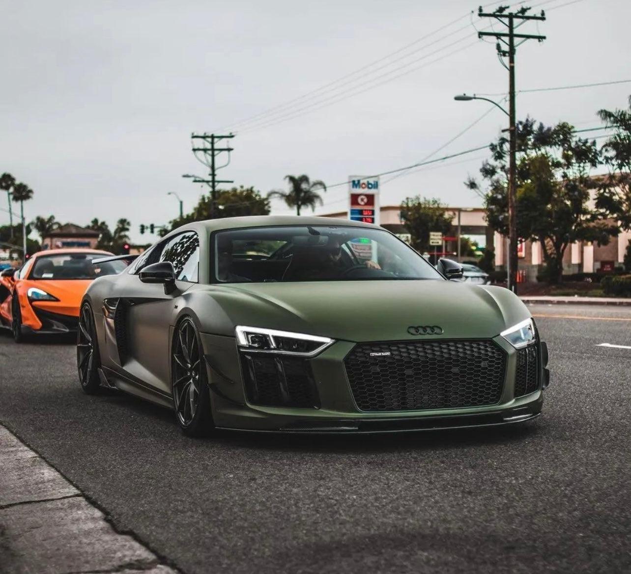 Audi R8 Carbon Fiber Artisan Front Lip