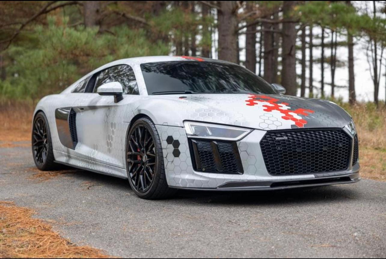 Audi R8 Carbon Fiber Artisan Front Lip