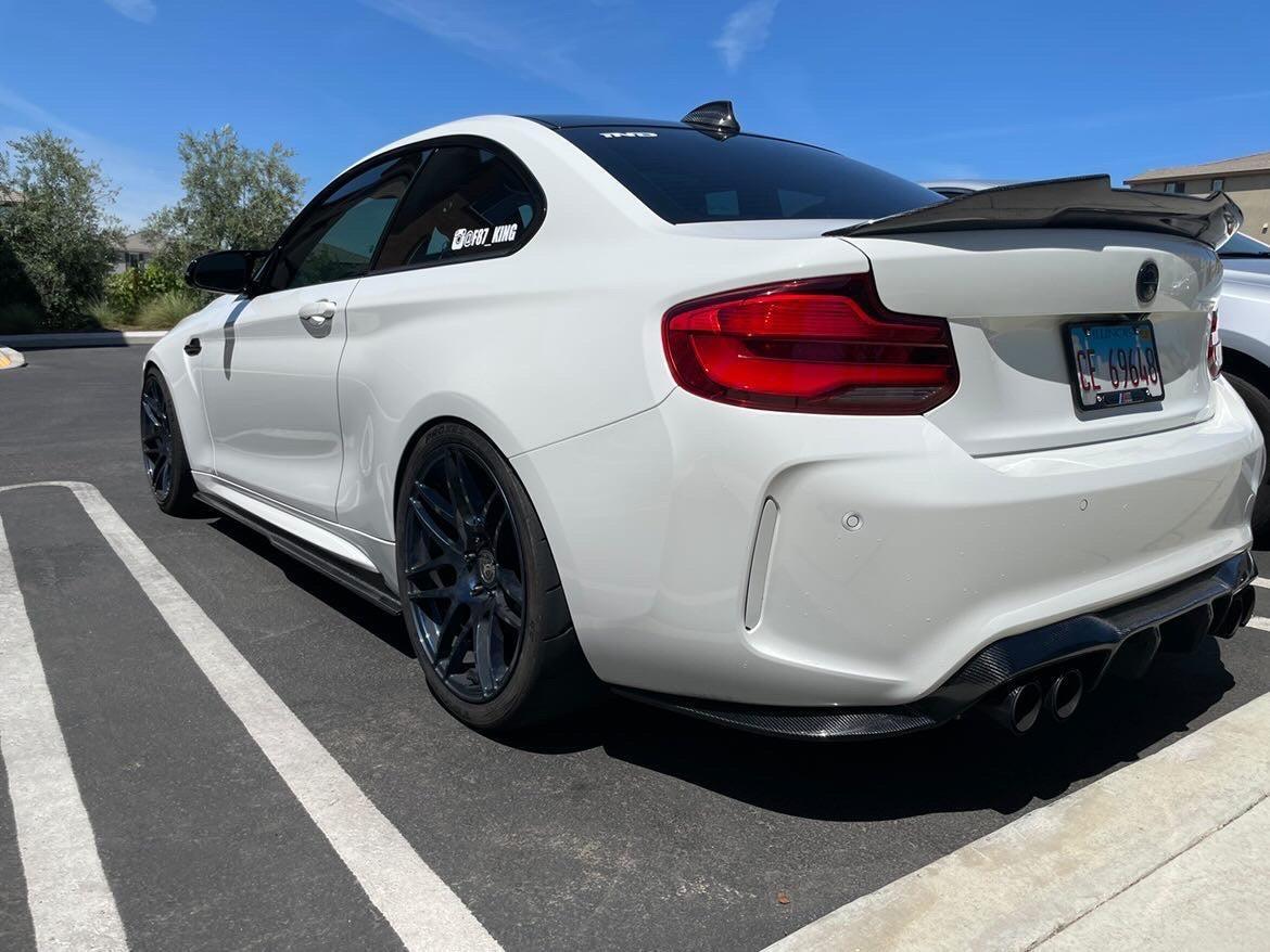 BMW Psm Style M2 Carbon fiber Spoiler