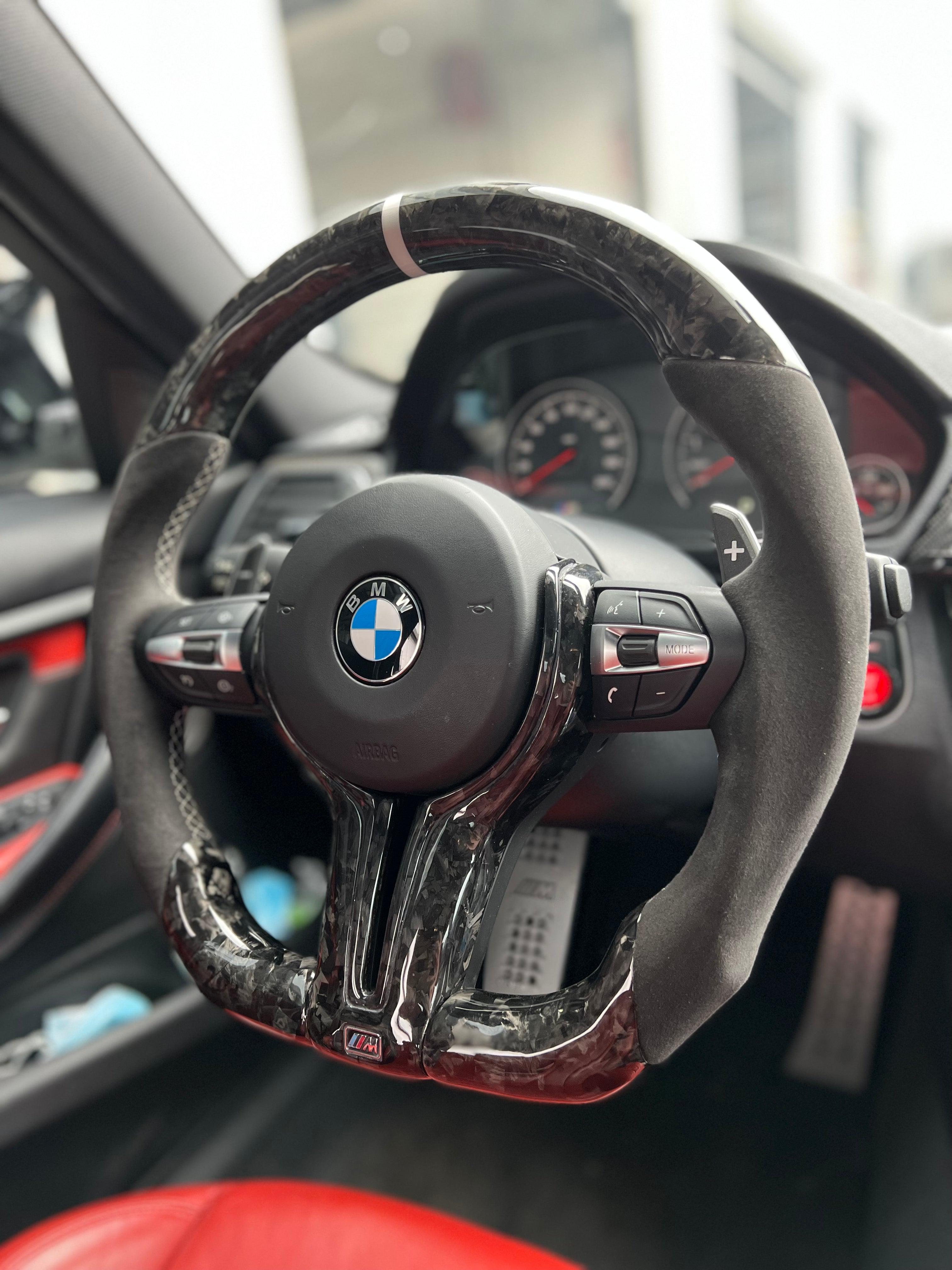 Carbon Fiber Steering Wheel Trim