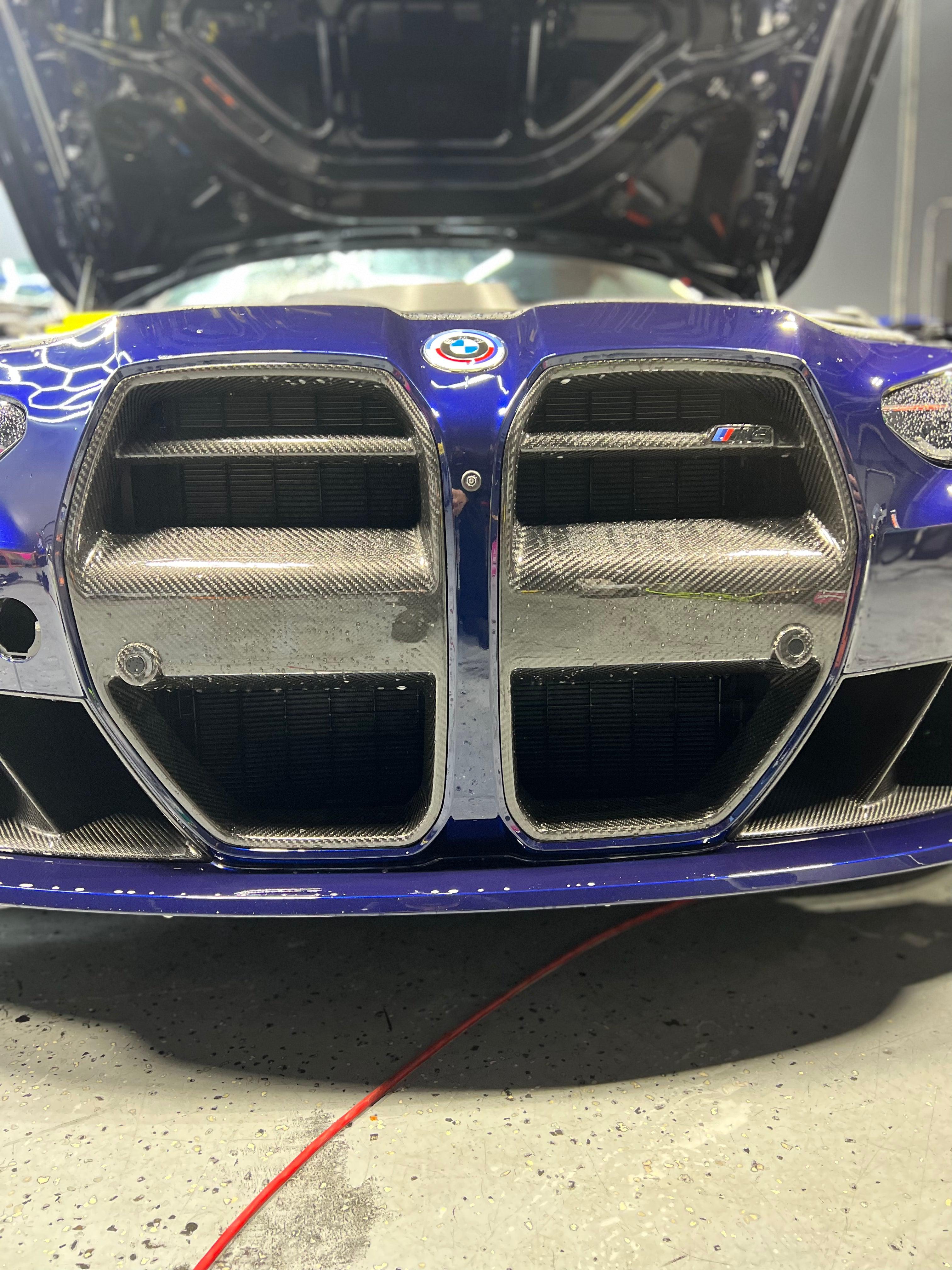 BMW G80 M3/G82/G83 M4 Carbon Fiber Artisan Vor Style Front Grille