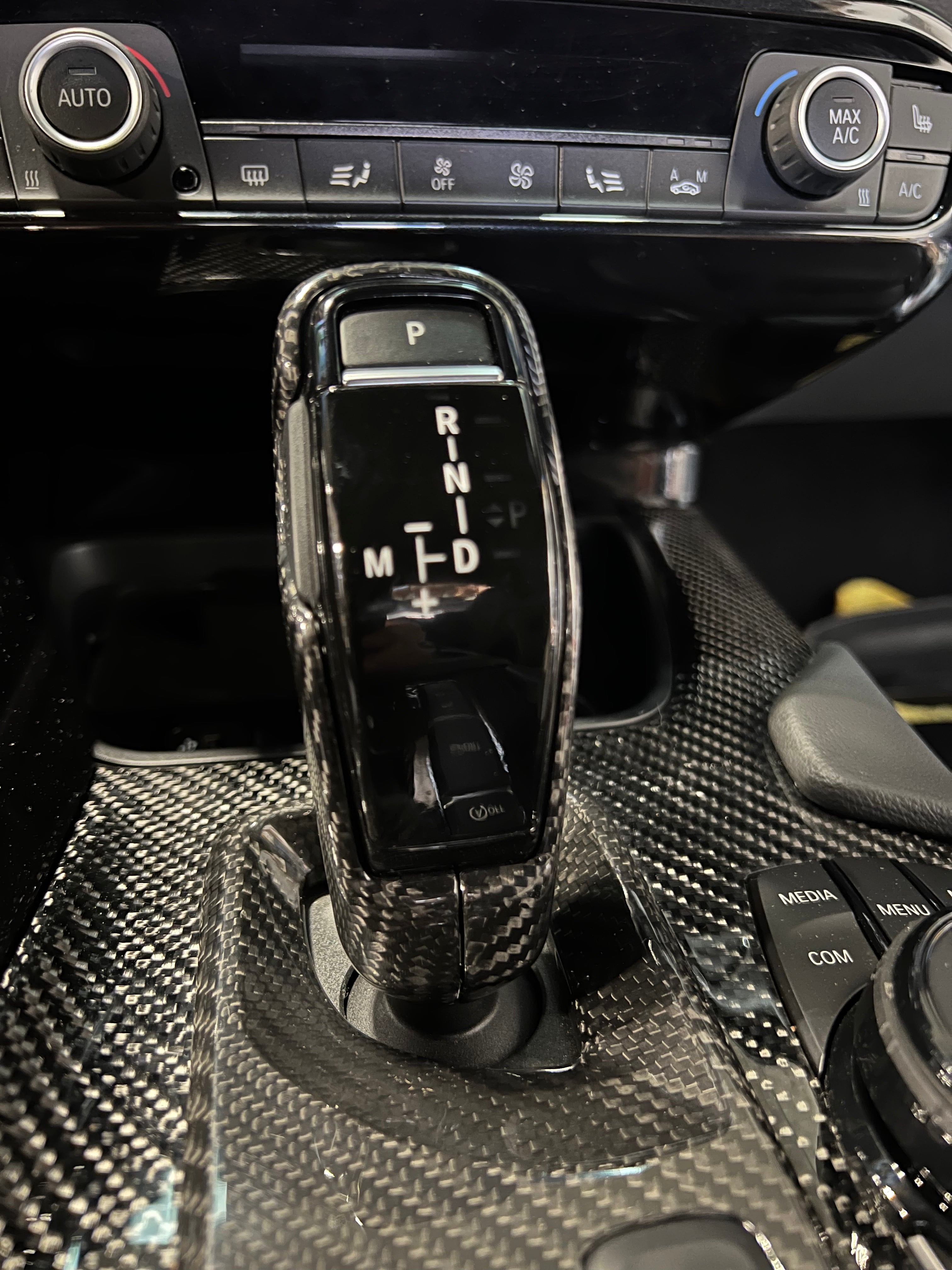 Toyota MK5 Supra Carbon Fiber Shifter Trim