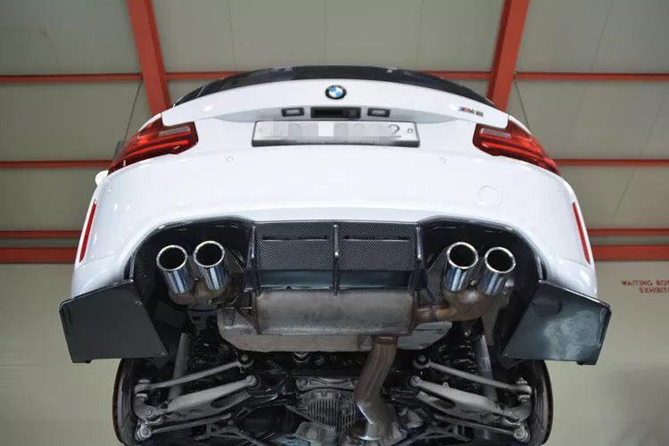 BMW M2 Carbon Fiber Rear Aggressive Rear Diffuser