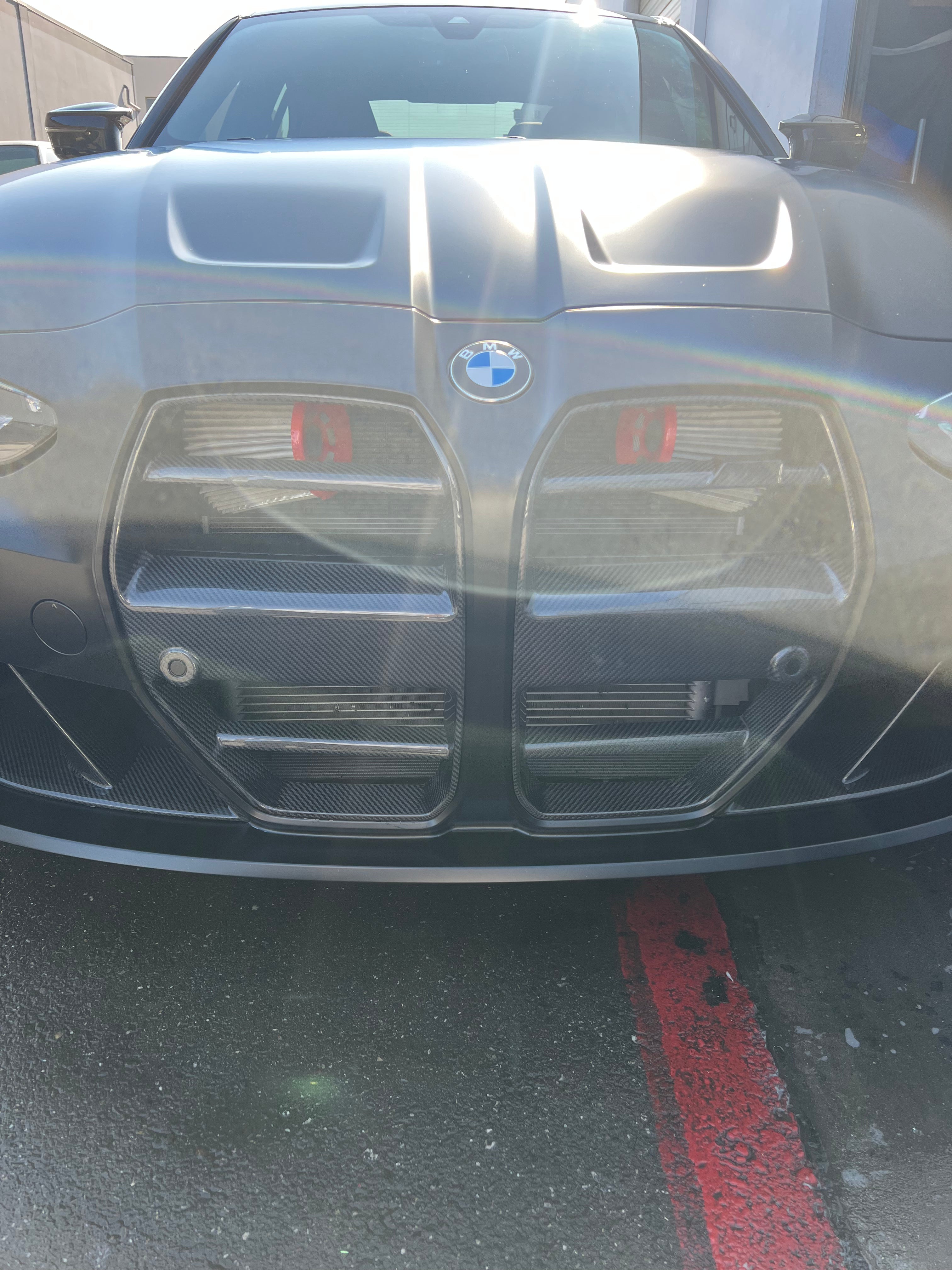 BMW G80 M3/G82/G83 M4 Carbon Fiber Artisan Vor Style Front Grille