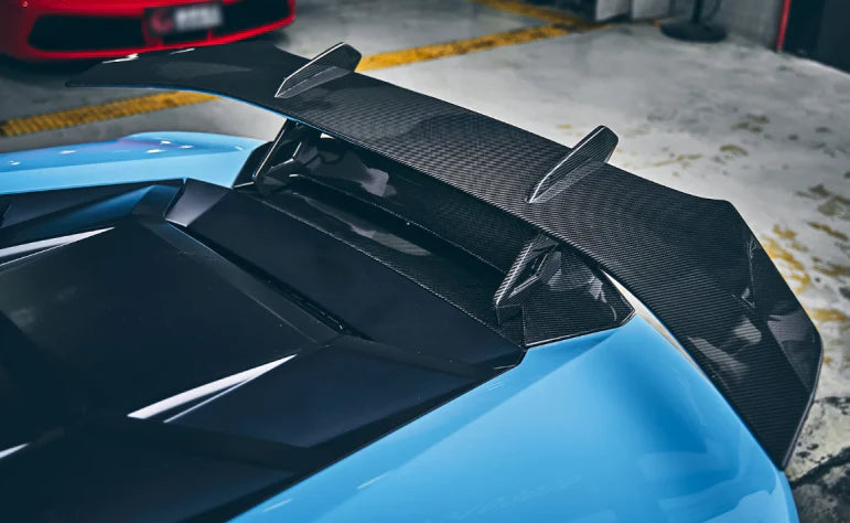 Paktechz Dry Carbon Fiber Spoiler Wing -  Lamborghini Huracan EVO / Sterrato