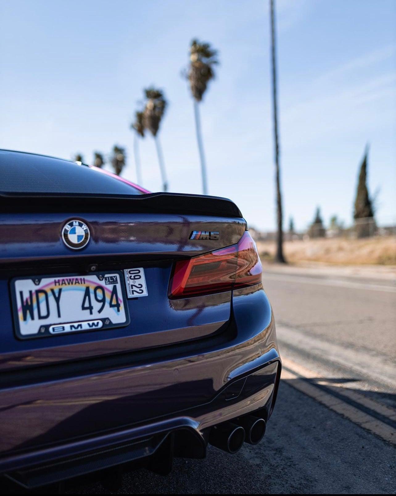 BMW F90 M5 Carbon fiber CS Style Spoiler