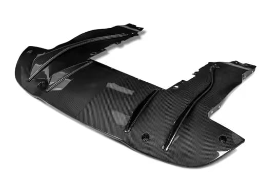 Carbon Fiber Rear Bumper OEM Style Upper Bumper Trim + Rear Diffuser - Mclaren 720s