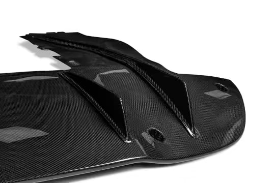 Carbon Fiber Rear Bumper OEM Style Upper Bumper Trim + Rear Diffuser - Mclaren 720s