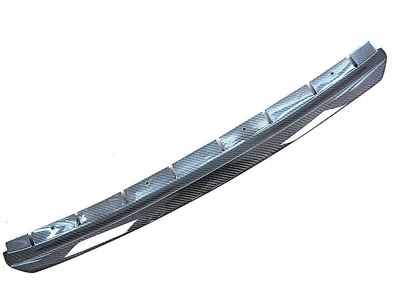 Carbon Fiber Rear Diffuser Lip Center Duct Cover - 2012-2016 Nissan R35 GTR