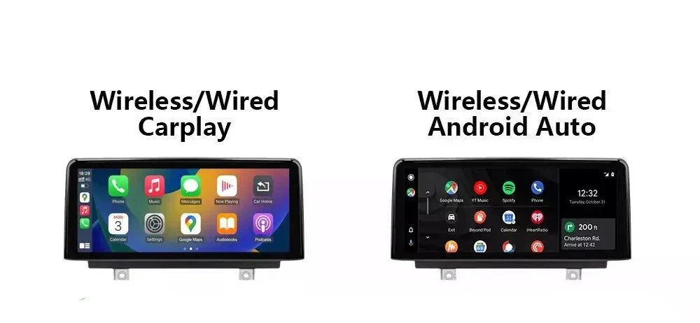 Apple Carplay & Android Auto Display Screen Upgrade - BMW F30 3 Series & F32/F33/F36 4 Series