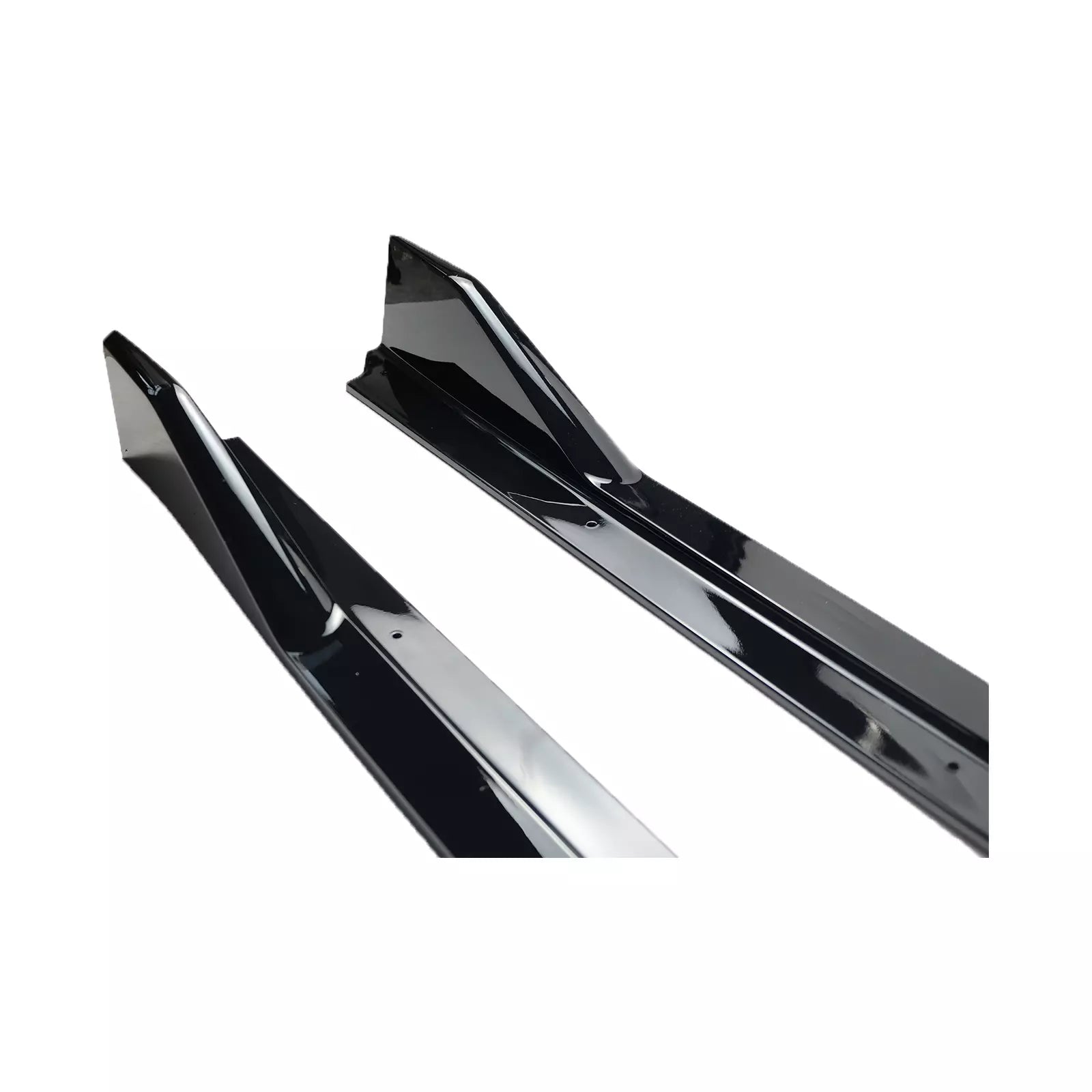 AG Style Gloss Black Side Skirt Extension -  Toyota Supra A90 2020-2024