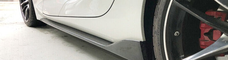 OEM Style Carbon Fiber Side Skirts - Toyota A90/A91 Supra