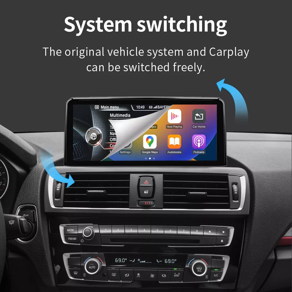 Apple Carplay & Android Auto Display Screen Upgrade - BMW F22/F23 2 Series