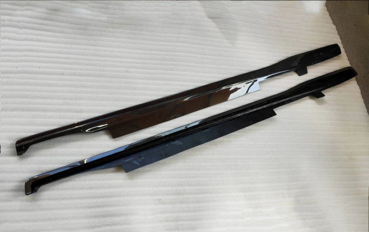 Carbon Fiber Side Skirt Extensions - 2022- 2025 Toyota GR86 Subaru BRZ