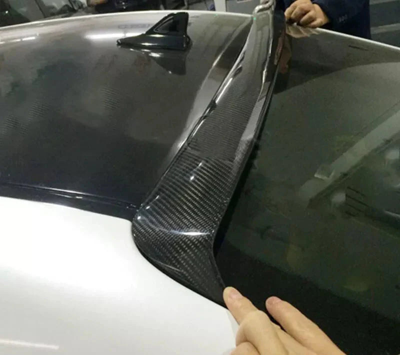 Carbon Fiber Rear Roof Spoiler - 13-18 Lexus GS350 GS450H F Sport