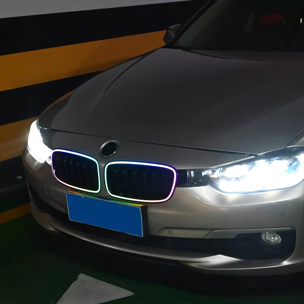 LED Light Front Kidney Grille - BMW F30 3 Series 2013-2018
