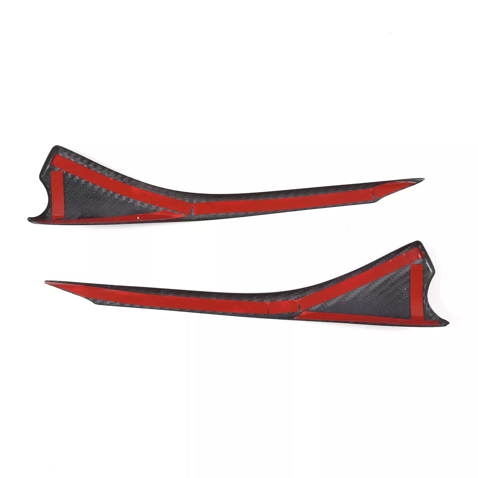 Carbon Fiber Door Inner A-pillarTrim Cover For Corvette C8 2020-2023