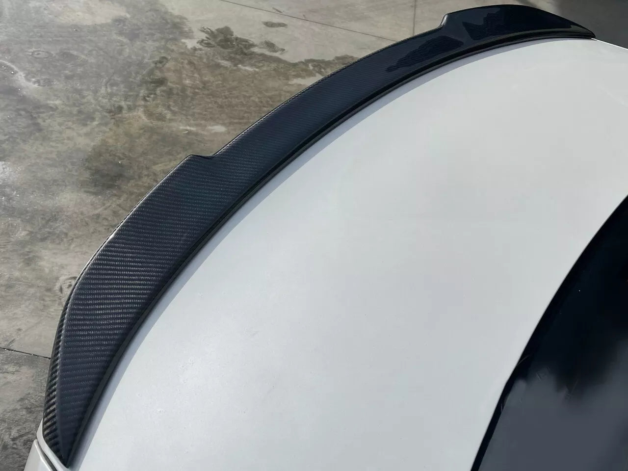 CS Style Carbon Fiber Trunk Spoiler - BMW G80 M3 & G20 3 Series