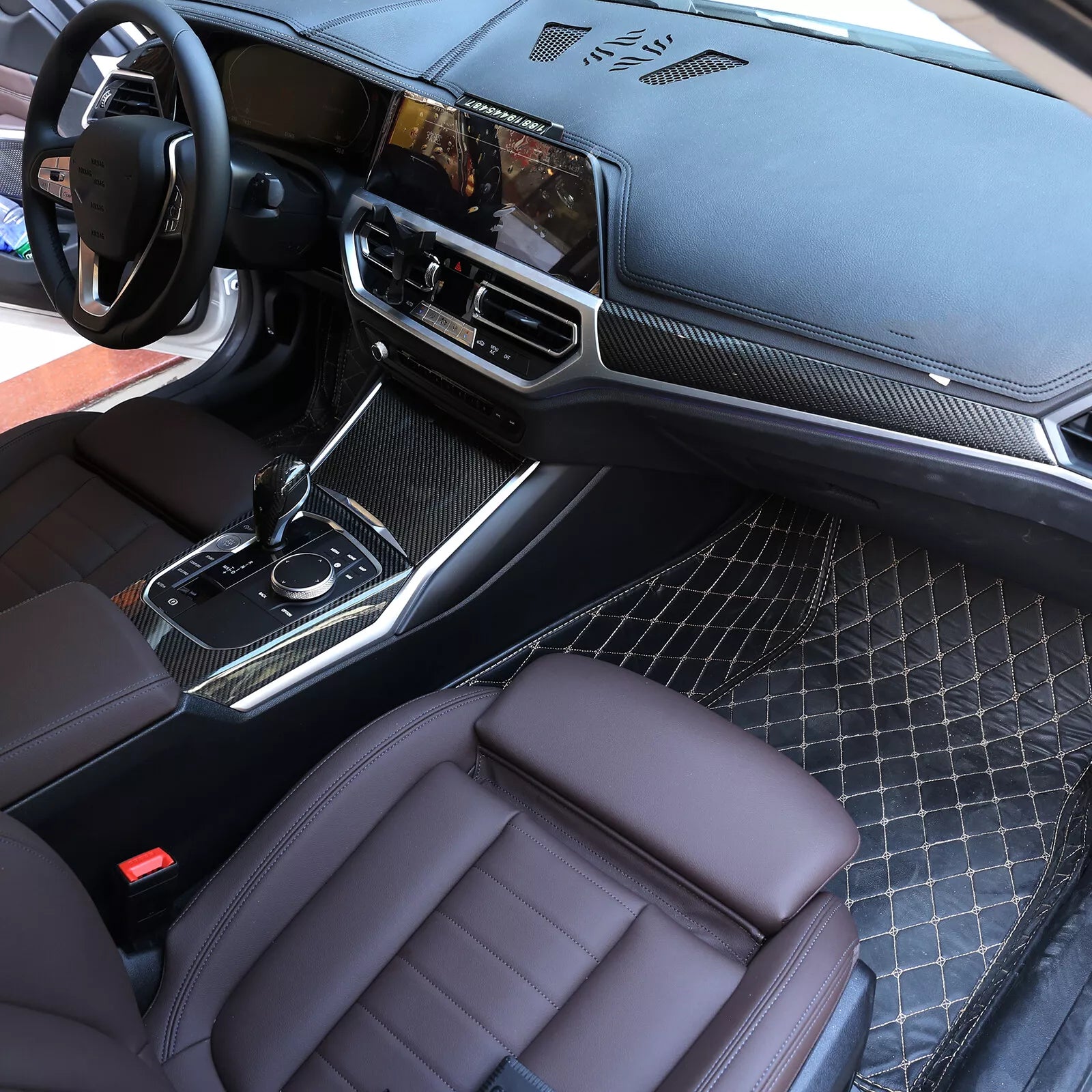 Carbon Fiber interior Trim Cover full Set - BMW G20/21/22