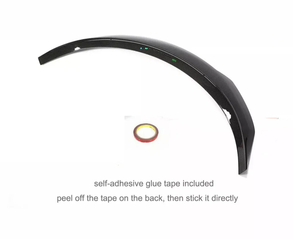 High Kick Carbon Fiber Spoiler -  Tesla Model Y 2019-2024