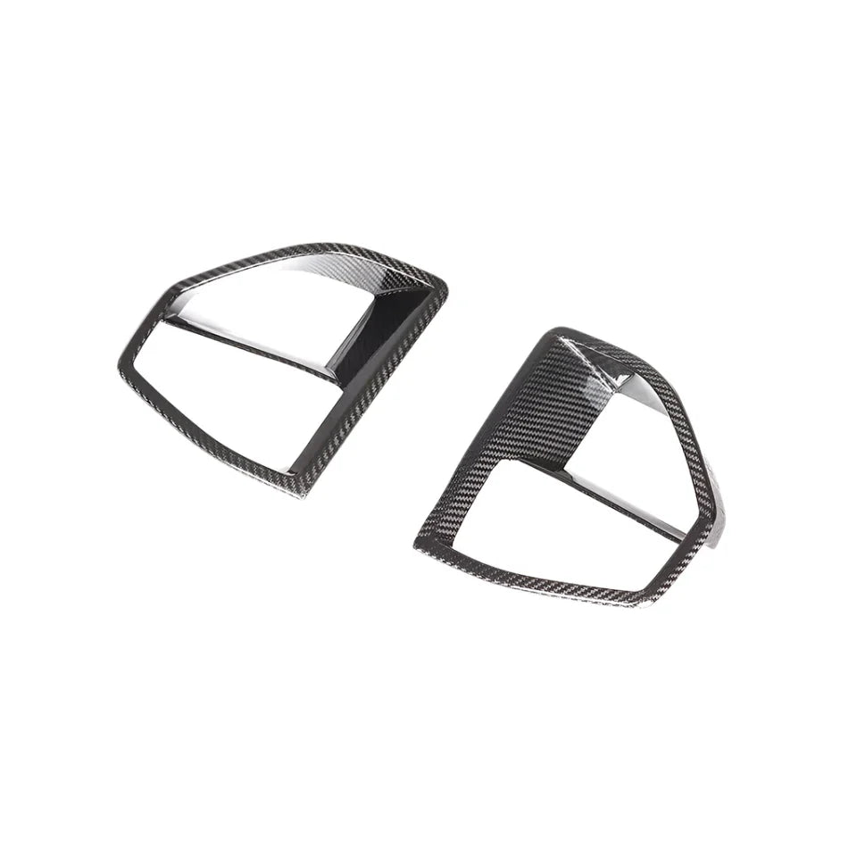 Carbon Fiber Front Bumper Air Vent Cover Trim - BMW X5 G05 M-Sport 2019-2020