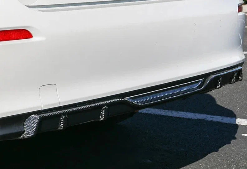 Carbon Fiber Rear Bumper Diffuser -  Honda Civic Sedan 11th Gen