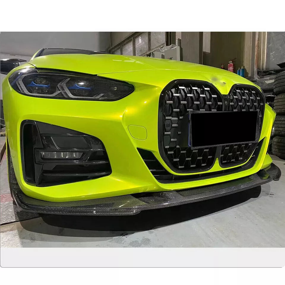 Carbon Fiber Front Lip - BMW G22 G23 G26 440i M-Sport 2021-23
