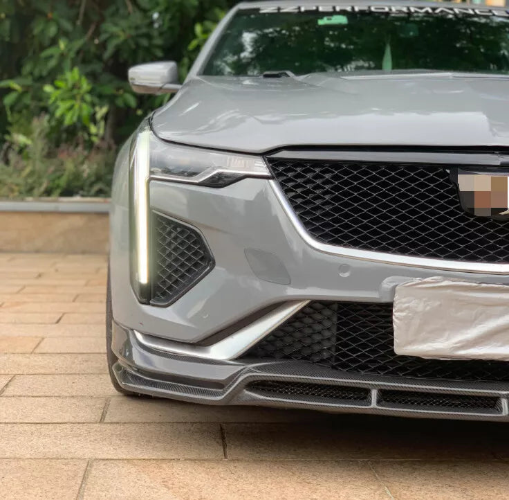 Carbon Fiber Front Lip - Cadillac CT4 CT4-V 2020 - 2024