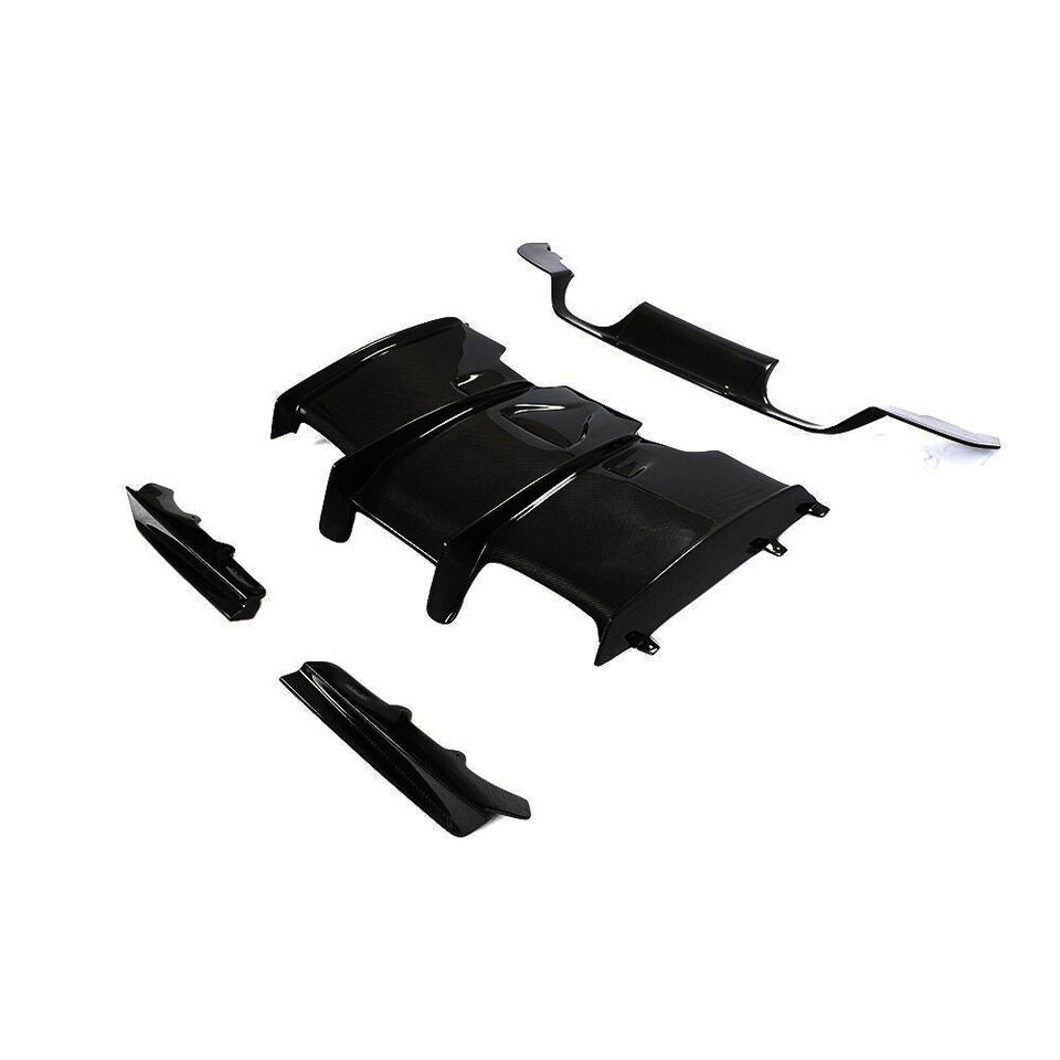 PSM Style Gloss Black Сarbon Fiber Rear Diffuser - BMW F80/F82 & F83